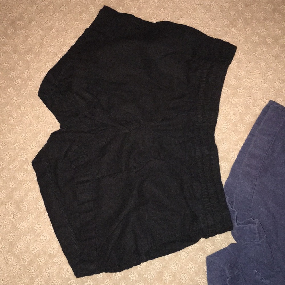 Black shorts